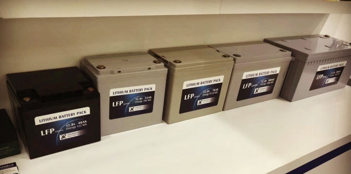 12.8V 100ah ODM バッテリー リチャージ可能 LiFePO4 リチウムリオン型