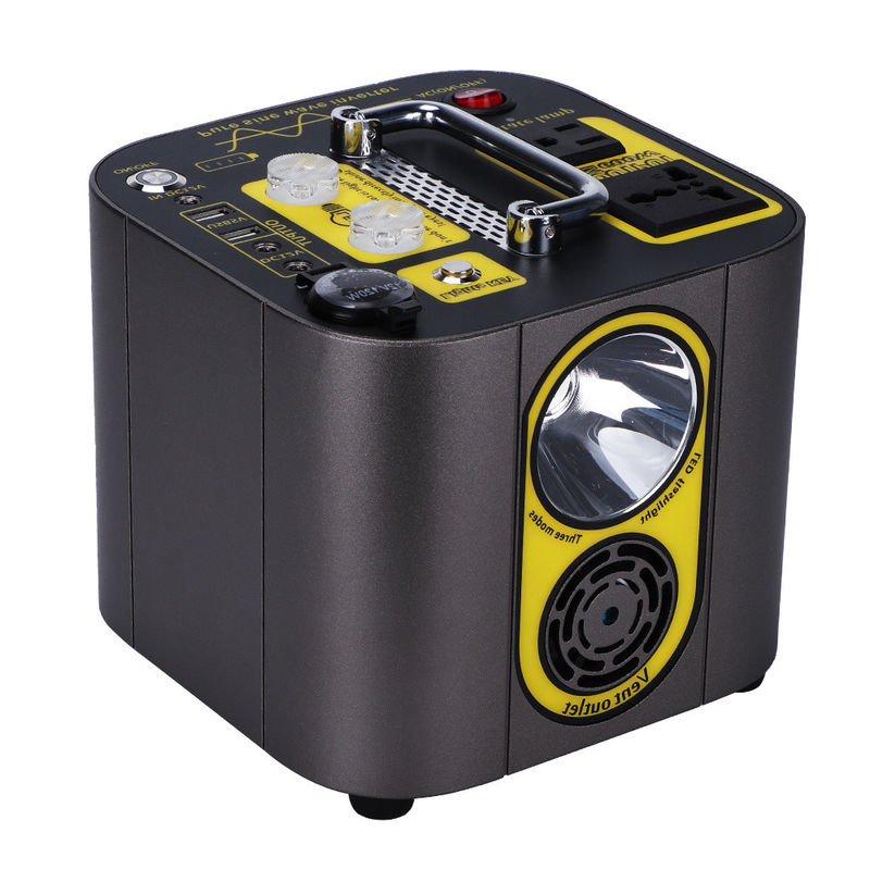 18650 バッテリー ポータブル 発電所 467wh 126ah 供給 600W ピーク 1000W USBタイプC付き
