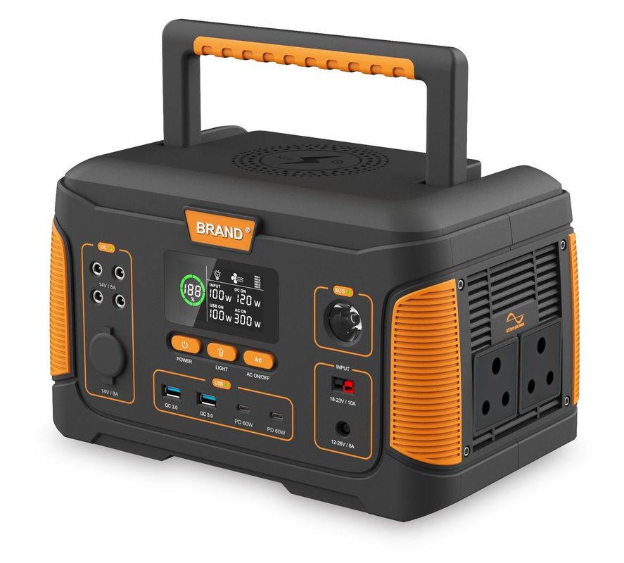 ホーム / アウトドア / キャンピング 携帯太陽光発電所 USB 650W 22.2V 28.6ah 再充電可能