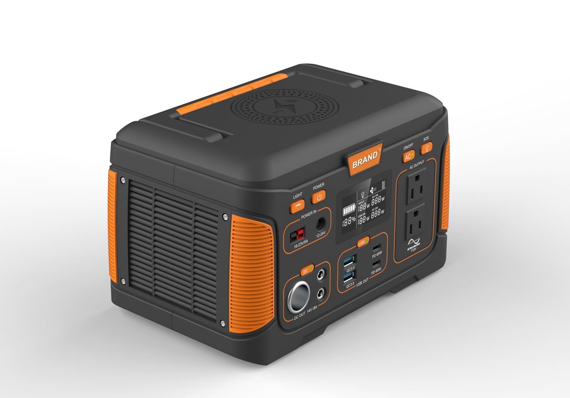 キャンプ 緊急 家庭 300W 太陽光発電機 携帯電源 14.8V 18.2ah 夜釣りの電源