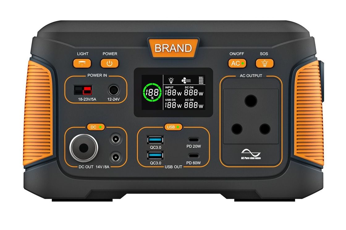 キャンプ 緊急 家庭 300W 太陽光発電機 携帯電源 14.8V 18.2ah 夜釣りの電源