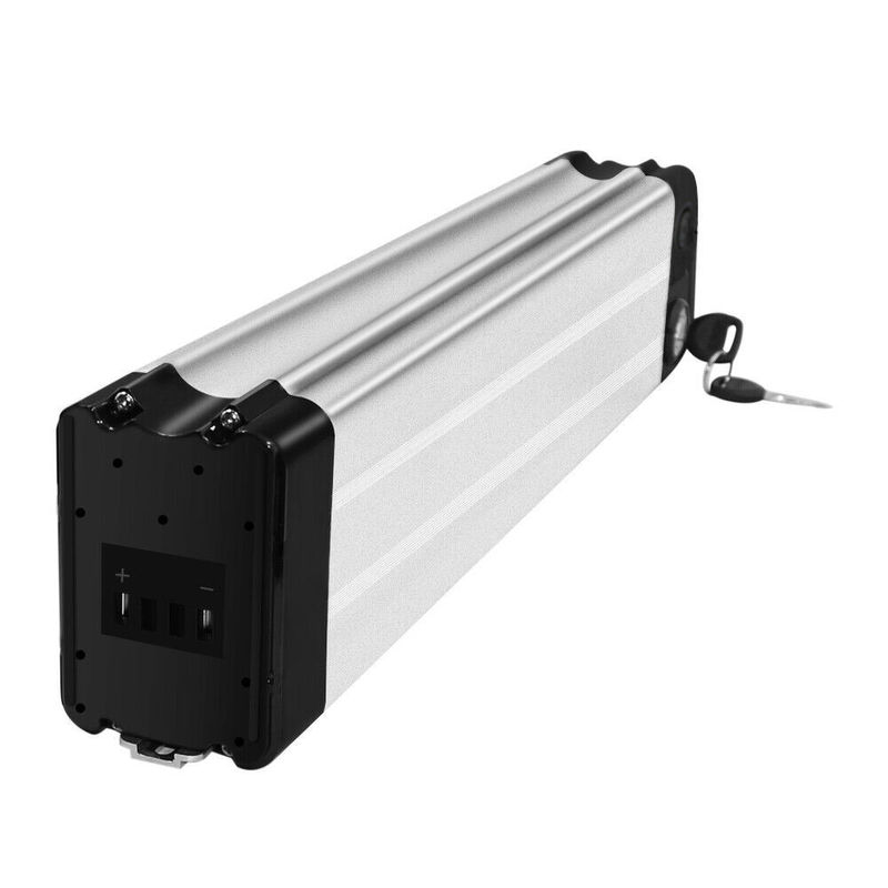24V 48V アルミケース シルバー 魚座 チューブ エバイク 再充電電池 交換電池 電子バイクの電池