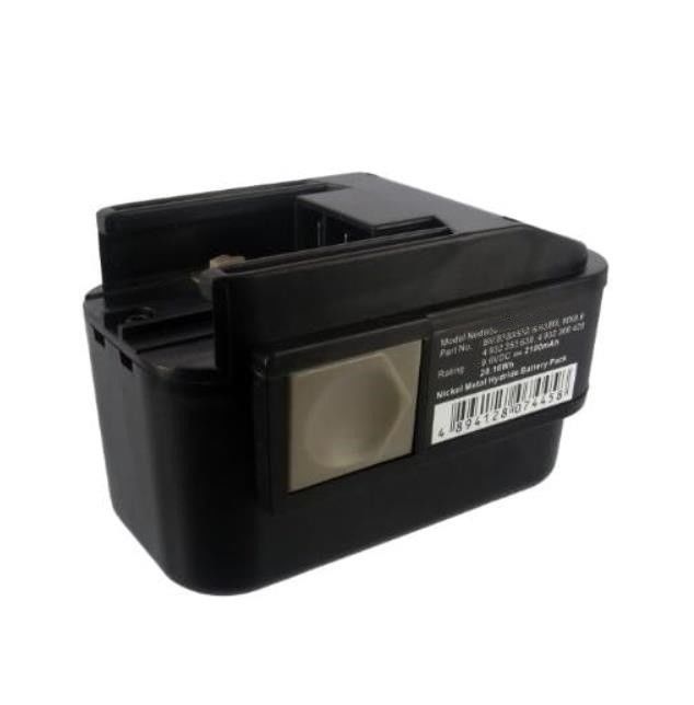 AEG/Atlas Copco/Milwaukeeの代替バッテリー - B96BX96BXS96, MX9.6 ミルウォーキー- 4 932 353 638, 4 932 366 429