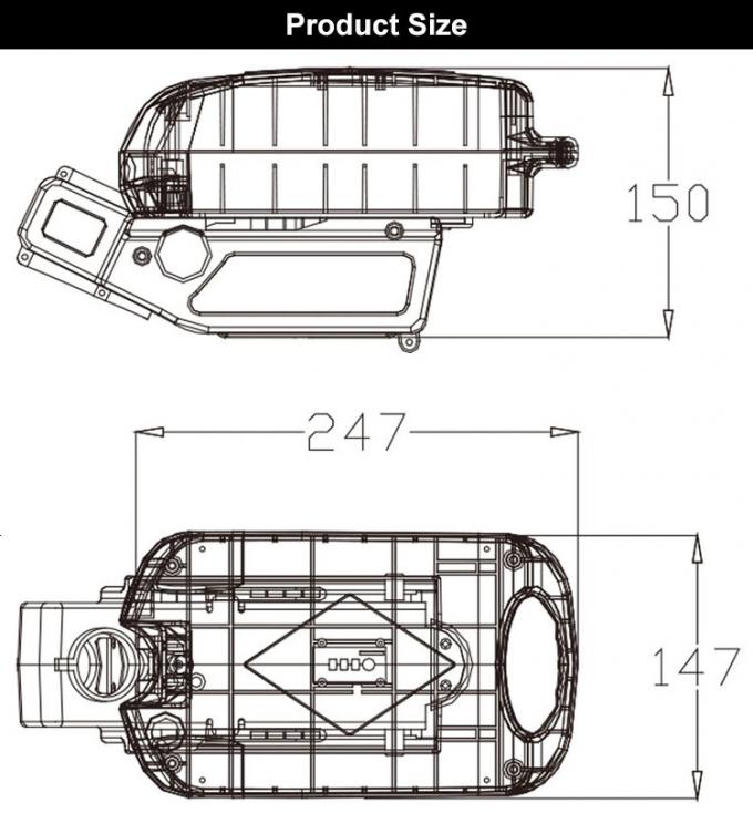 36V エビックフロッグ バッテリー 18650 シートポスト ダウンチューブ 36V リチウム バッテリー 0